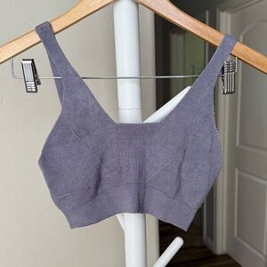 Free People Intimately Show Off Top Pewter Medium